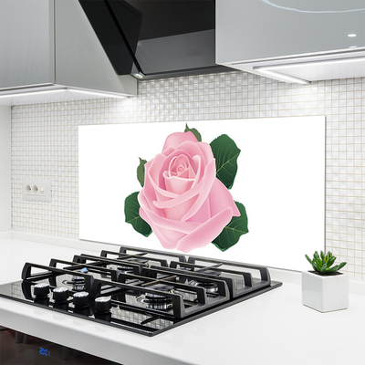 Painel cozinha Rosa Flor Planta Natureza