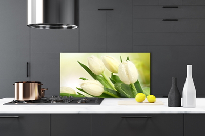Painel cozinha Tulipas Flores Planta