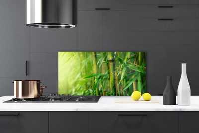 Painel cozinha Planta de caule de bambu