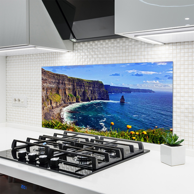 Painel cozinha Paisagem marinha de Bay Rocks