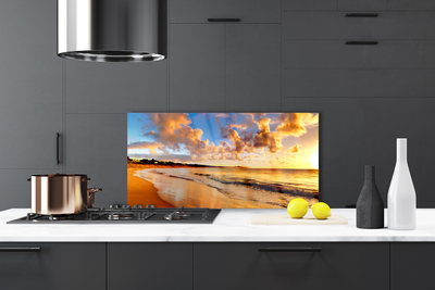 Painel cozinha Paisagem da Praia do Oceano