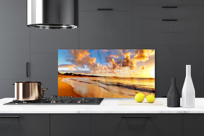 Painel cozinha Paisagem da Praia do Oceano