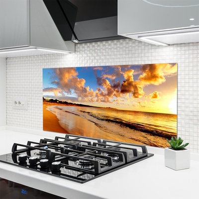 Painel cozinha Paisagem da Praia do Oceano