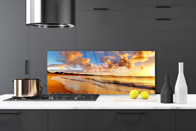 Painel cozinha Paisagem da Praia do Oceano