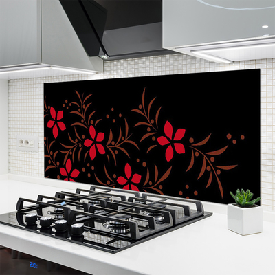 Painel cozinha Flores Plantas Natureza Arte