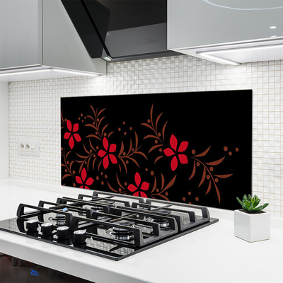 Painel cozinha Flores Plantas Natureza Arte