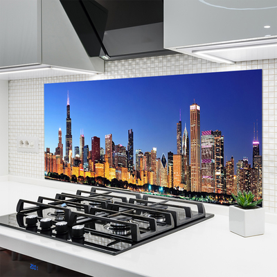 Painel vidro cozinha Casas da Cidade