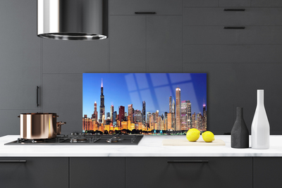 Painel vidro cozinha Casas da Cidade