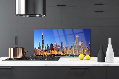 Painel vidro cozinha Casas da Cidade