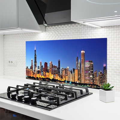 Painel vidro cozinha Casas da Cidade