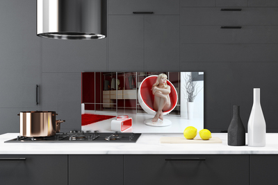 Painel cozinha Quarto da Mulher Nua