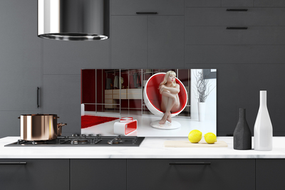 Painel cozinha Quarto da Mulher Nua