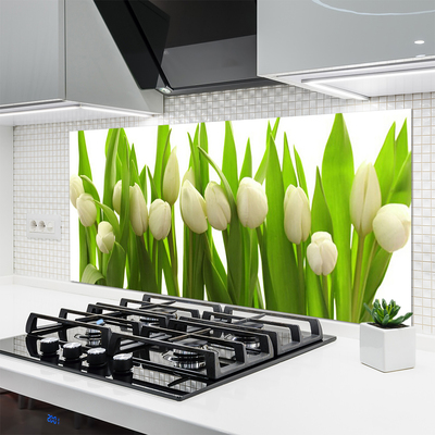 Painel cozinha Tulipas Flores Planta