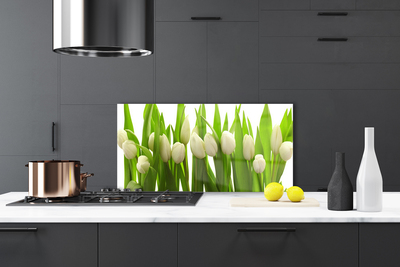Painel cozinha Tulipas Flores Planta