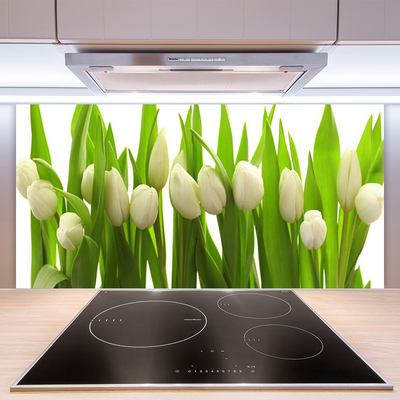 Painel cozinha Tulipas Flores Planta