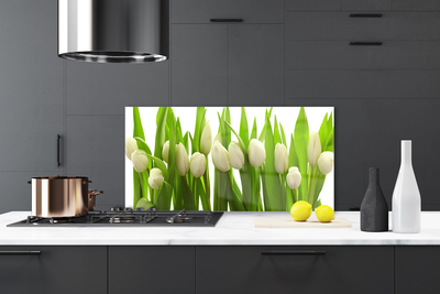 Painel cozinha Tulipas Flores Planta