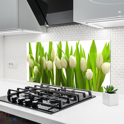 Painel cozinha Tulipas Flores Planta