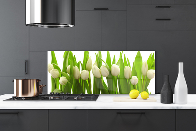 Painel cozinha Tulipas Flores Planta