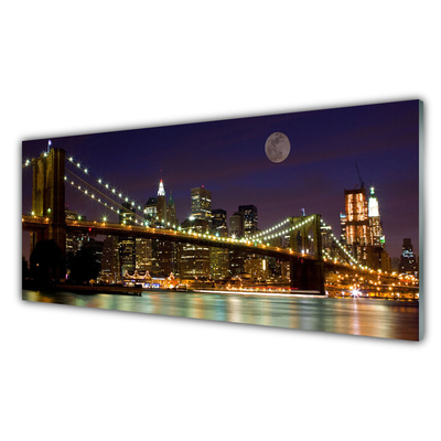 Painel vidro cozinha Arquitetura de pontes