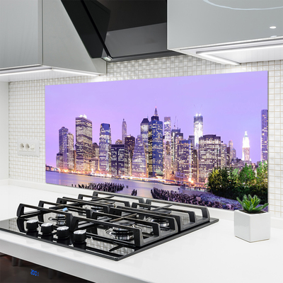 Painel vidro cozinha Casas da Cidade