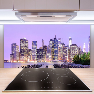 Painel vidro cozinha Casas da Cidade