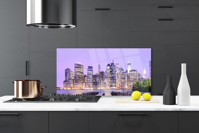 Painel vidro cozinha Casas da Cidade