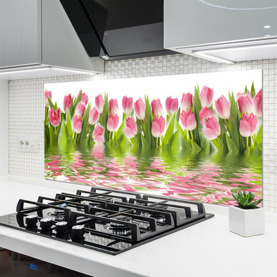 Painel cozinha Tulipas Plantam Natureza