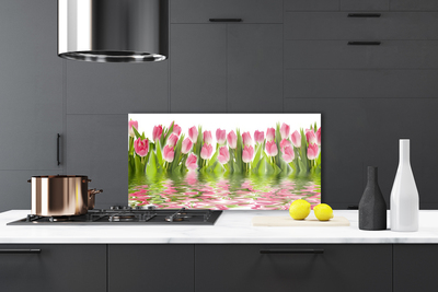 Painel cozinha Tulipas Plantam Natureza