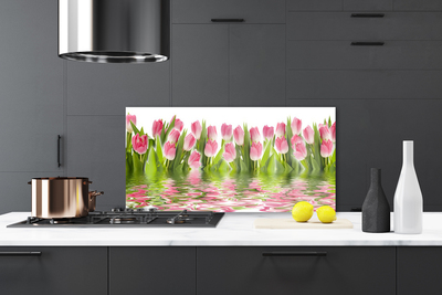 Painel cozinha Tulipas Plantam Natureza