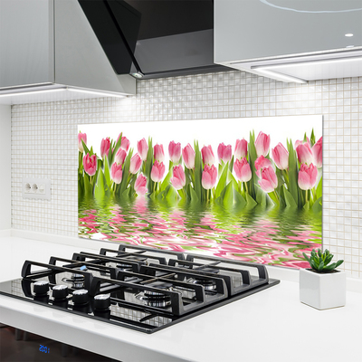 Painel cozinha Tulipas Plantam Natureza