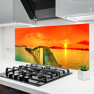 Painel cozinha Arquitetura da Ponte Marítima