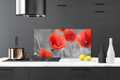 Painel cozinha Papoulas Plantam Natureza