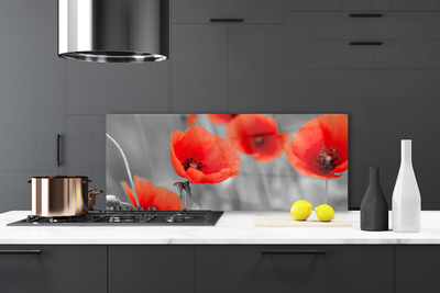 Painel cozinha Papoulas Plantam Natureza