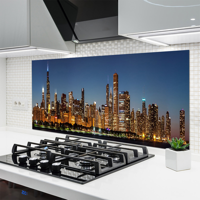 Painel vidro cozinha Casas da Cidade