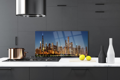 Painel vidro cozinha Casas da Cidade