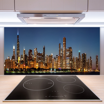 Painel vidro cozinha Casas da Cidade