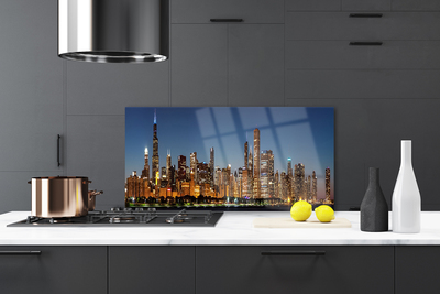 Painel vidro cozinha Casas da Cidade