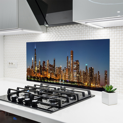 Painel vidro cozinha Casas da Cidade