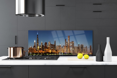 Painel vidro cozinha Casas da Cidade