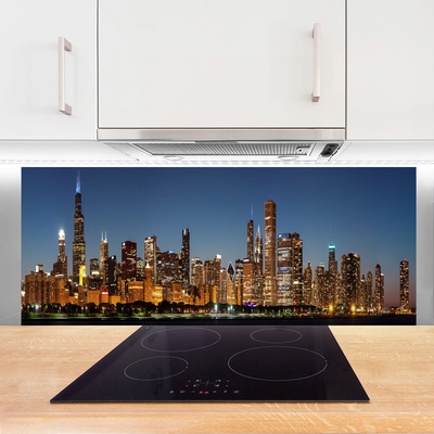 Painel vidro cozinha Casas da Cidade