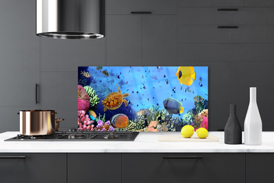 Painel cozinha Natureza dos recifes de corais