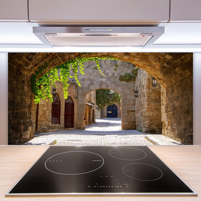 Painel vidro cozinha Arquitetura da Rua do Túnel