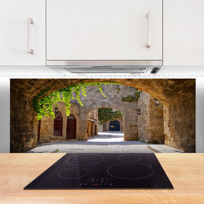 Painel vidro cozinha Arquitetura da Rua do Túnel