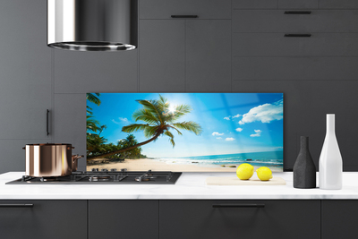 Painel cozinha Paisagem da Praia das Palmeiras
