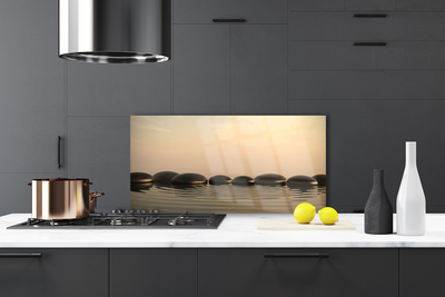 Painel cozinha Pedras Água Arte