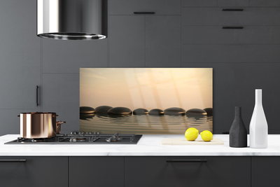 Painel cozinha Pedras Água Arte