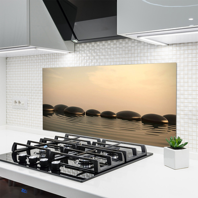 Painel cozinha Pedras Água Arte