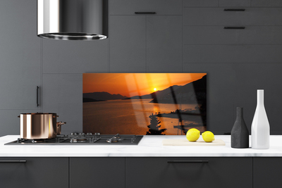 Painel cozinha Paisagem das Montanhas do Mar