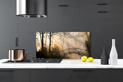 Painel vidro cozinha Arquitetura da Ponte Florestal