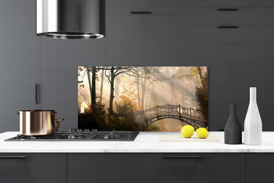 Painel vidro cozinha Arquitetura da Ponte Florestal